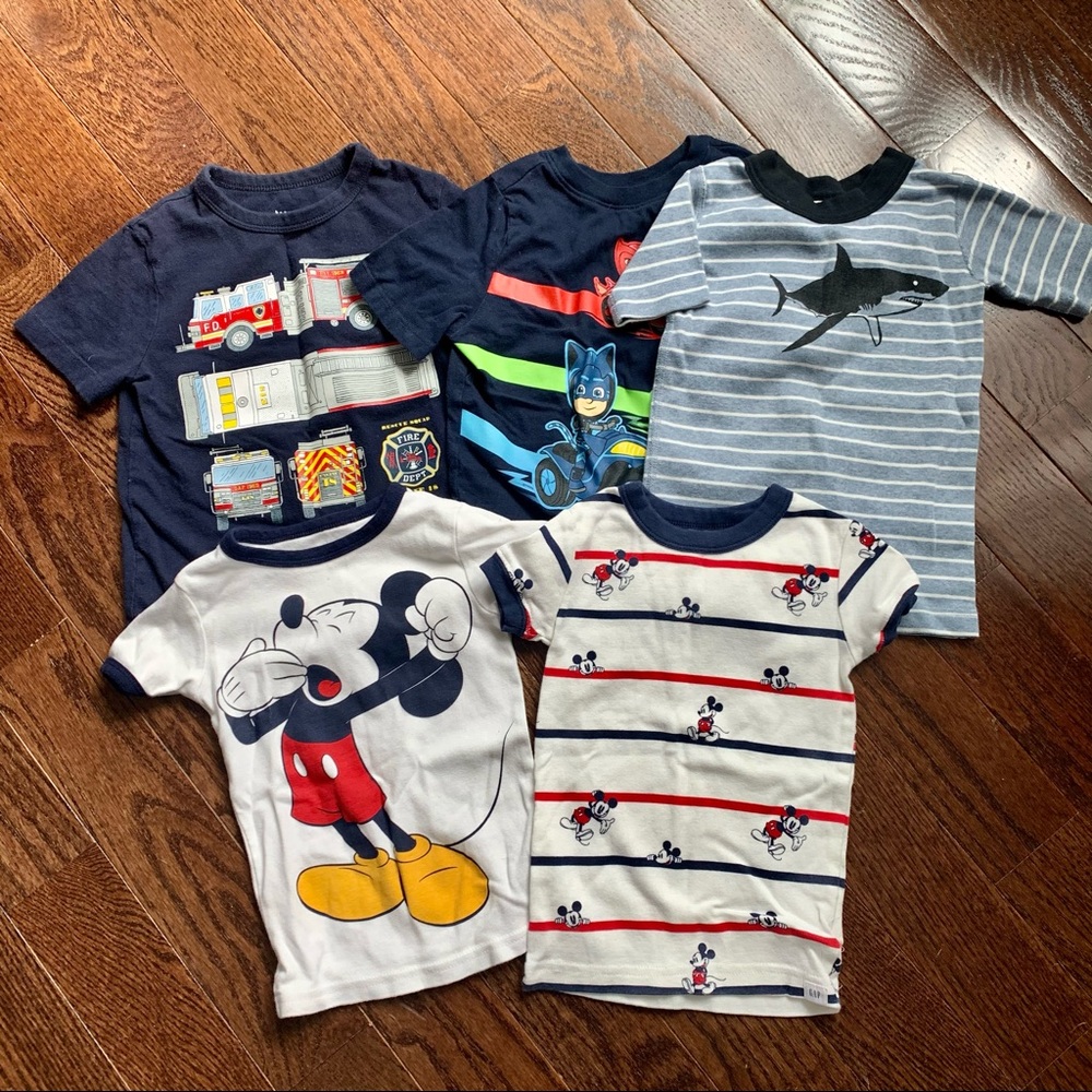 Boys 3T PJ Top Bundle